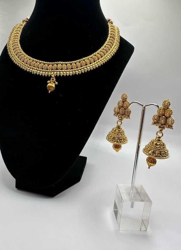 Temple Design Necklace