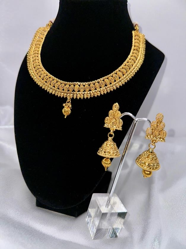 Temple Design Necklace