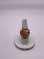 Floral Ring green