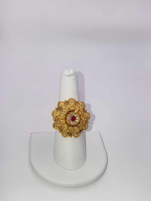 Gold Sparkle Ring