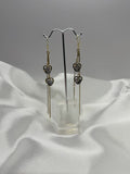 Timeless heart gold earring