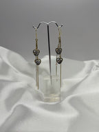 Timeless heart gold earring