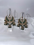 Vintage Mehraab Earrings Green